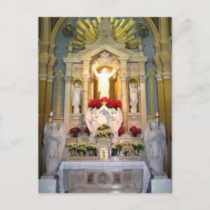 Heilig hart van Jezus Altar Briefkaart
