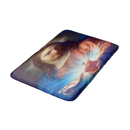 Heilig hart van Jezus Badmat (Gekanteld)