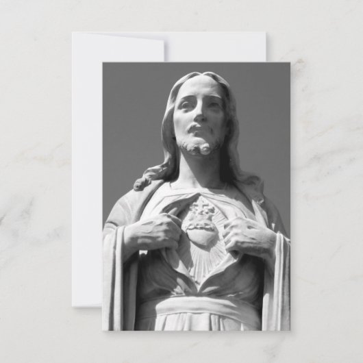 Heilig Hart van Jezus Bedankkaart (Voorkant)