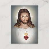 Heilig Hart van Jezus Begrafenis Kaarten Plaatskaartje (Voorkant)