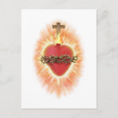 Heilig hart van Jezus Briefkaart (Voorkant)