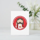 Heilig hart van Jezus Briefkaart (Staand voorkant)
