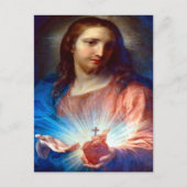 Heilig hart van Jezus Briefkaart (Voorkant)