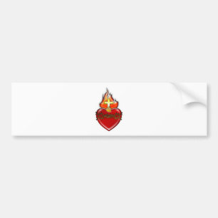 Heilig hart van Jezus Bumpersticker