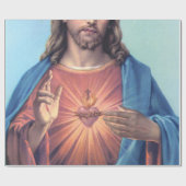 Heilig hart van Jezus Cadeaupapier (Vlak)