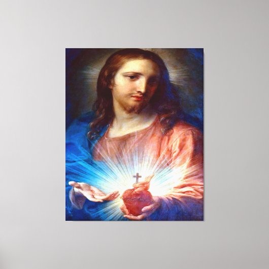 Heilig hart van Jezus Canvas Afdruk (Voorkant)