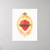 Heilig hart van Jezus Canvas Afdruk (Voorkant)