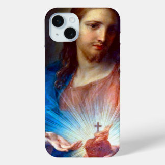 Heilig hart van Jezus iPhone 15 Mini Hoesje