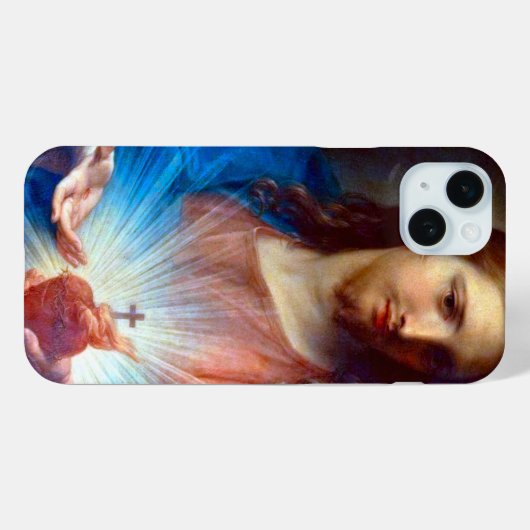 Heilig hart van Jezus Case-Mate iPhone Case (Achterkant (horizontaal))