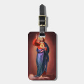 Heilig hart van Jezus Christus Bagagelabel (Voorkant verticaal)