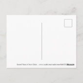 Heilig hart van Jezus Christus Briefkaart (Achterkant)