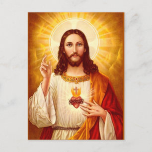 Heilig hart van Jezus Christus Briefkaart