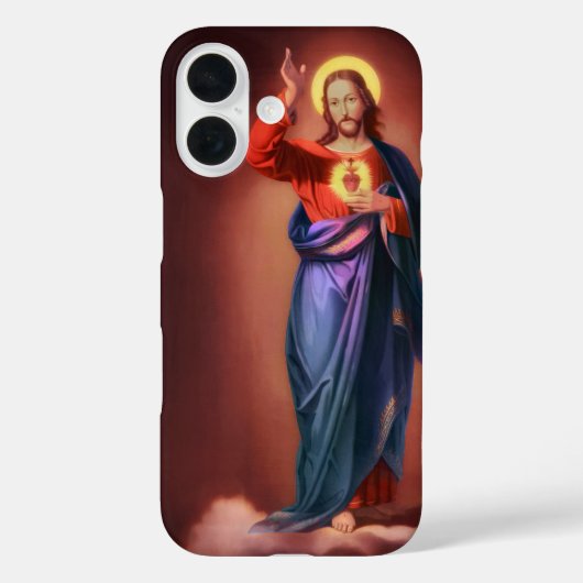 Heilig hart van Jezus Christus Case-Mate iPhone Case (Achterkant)