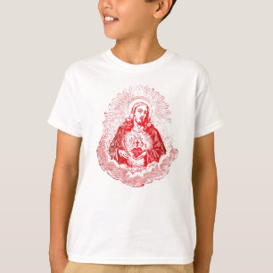 Heilig hart van Jezus Christus  Kunstkatholiek  T-shirt
