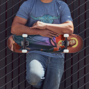 Heilig hart van Jezus Christus Persoonlijk Skateboard