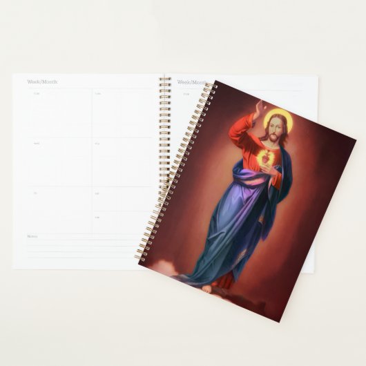 Heilig hart van Jezus Christus Planner (Display)