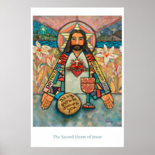 Heilig hart van Jezus Classroom Poster