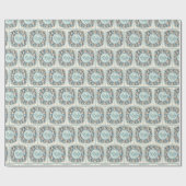 Heilig Hart van Jezus Engelen Gezegend Maria Flora Cadeaupapier (Vlak)