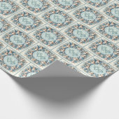 Heilig Hart van Jezus Engelen Gezegend Maria Flora Cadeaupapier (Hoek)