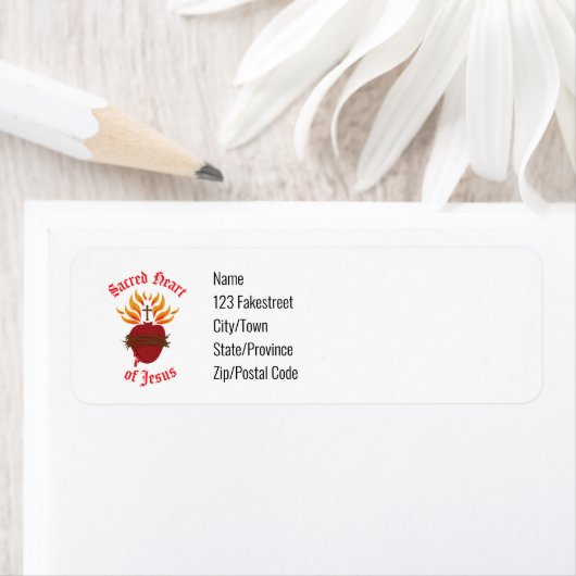 Heilig hart van Jezus Etiket (Insitu)