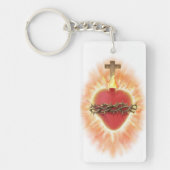 Heilig hart van Jezus Feestdagen Sleutelhanger (Voorkant)