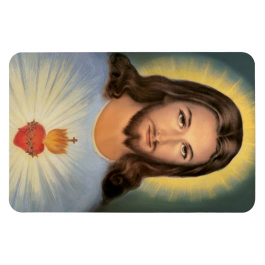 Heilig Hart van Jezus Flexi Magnet Magneet (Horizontaal)