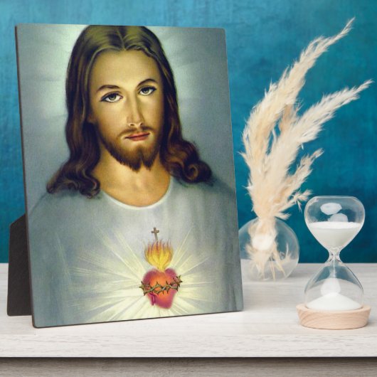 Heilig hart van Jezus Fotoplaat (Zijkant)