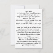 Heilig Hart van Jezus gebed (Achterkant)