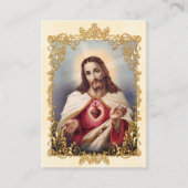 Heilig Hart van Jezus Gebed Kaarten Plaatskaartje (Voorkant)