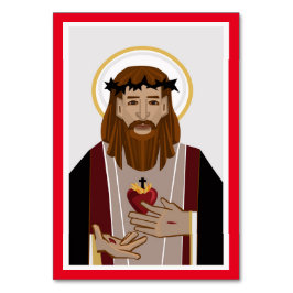 Heilig Hart van Jezus gebedskaart Kaart