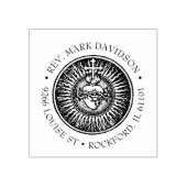 HEILIG HART VAN JEZUS GEPERSONALISEERDE NAAM RUBBERSTEMPEL (Afrduk)