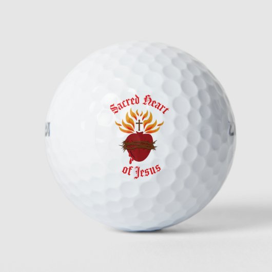 Heilig hart van Jezus Golfballen (Voorkant)