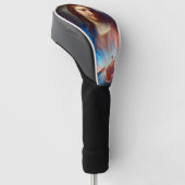 Heilig hart van Jezus Golfheadcover (Schuin)