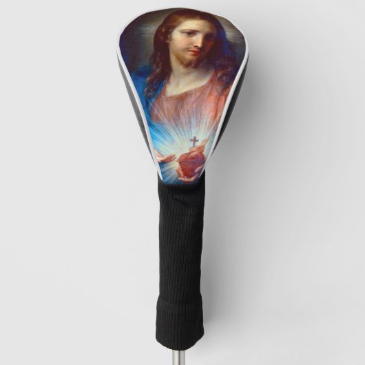 Heilig hart van Jezus Golfheadcover (Voorkant)