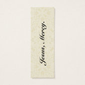 Heilig hart van Jezus Heilige Naam Religieus katho Mini Visitekaartjes (Achterkant)