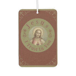 Heilig Hart van Jezus Ik vertrouw In U Luchtverfrisser