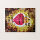 Heilig hart van Jezus Inspirerend Legpuzzel (Horizontaal)