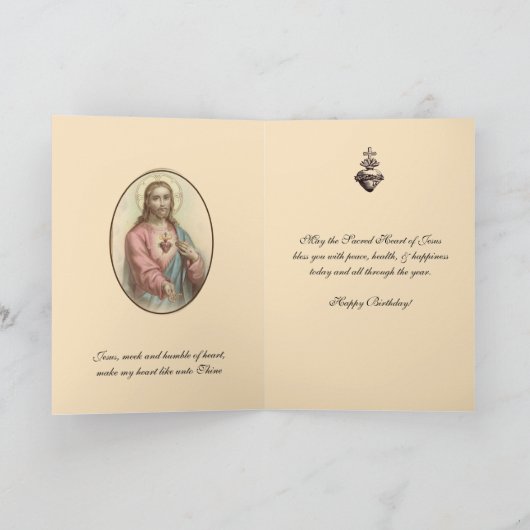 Heilig Hart van Jezus Kaart (Binnen)