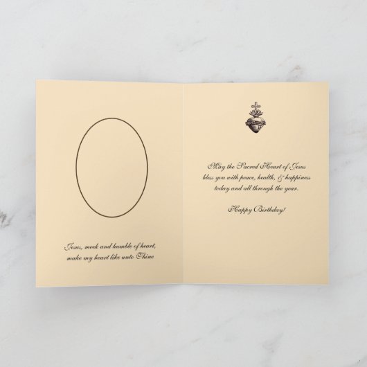  Heilig Hart van Jezus Kaart (Binnen)