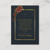 Heilig Hart van Jezus Katholieke Begrafenis Kaart Plaatskaartje (Achterkant)