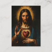Heilig Hart van Jezus Katholieke Begrafenis Kaart Plaatskaartje (Voorkant)