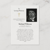 Heilig Hart van Jezus Katholieke Begrafenis Kaart Plaatskaartje (Achterkant)