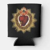 Heilig hart van Jezus Katholieke Devotie T-ShirtTh Blikjeskoeler (Voorkant)