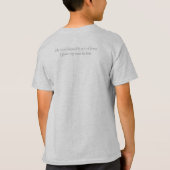 Heilig Hart van Jezus Kinder T-shirt (Achterkant)