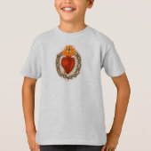 Heilig Hart van Jezus Kinder T-shirt (Voorkant)