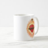 Heilig hart van Jezus koffie Mok (Voorkant rechts)