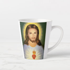 Heilig hart van Jezus latte Mok