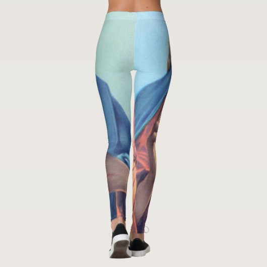 Heilig hart van Jezus Leggings (Achterkant)
