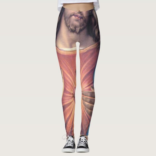 Heilig hart van Jezus Leggings (Voorkant)