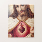 Heilig hart van Jezus Legpuzzel (Verticaal)